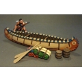 CAN05 Woodland Indian with Canoe